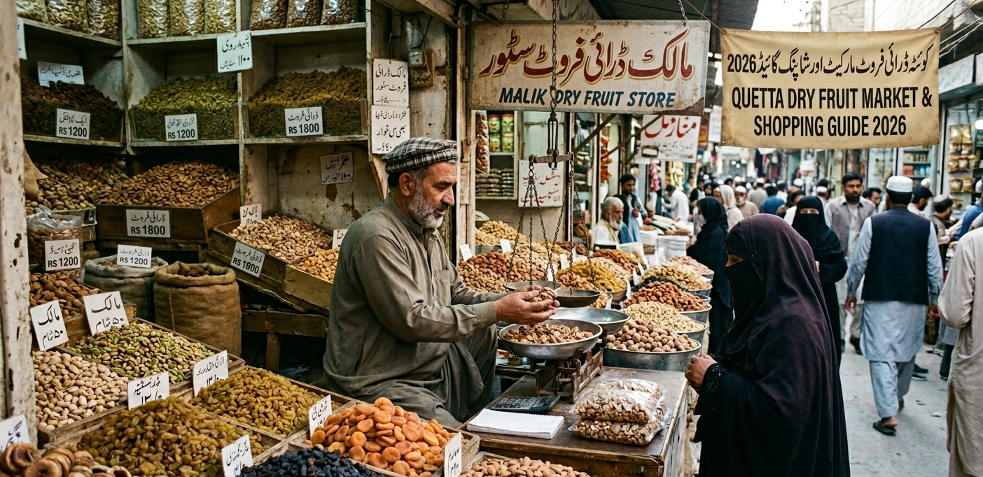 Quetta Dry Fruits Market & Shopping Guide 2026 Best Places to Buy, Prices & Tips