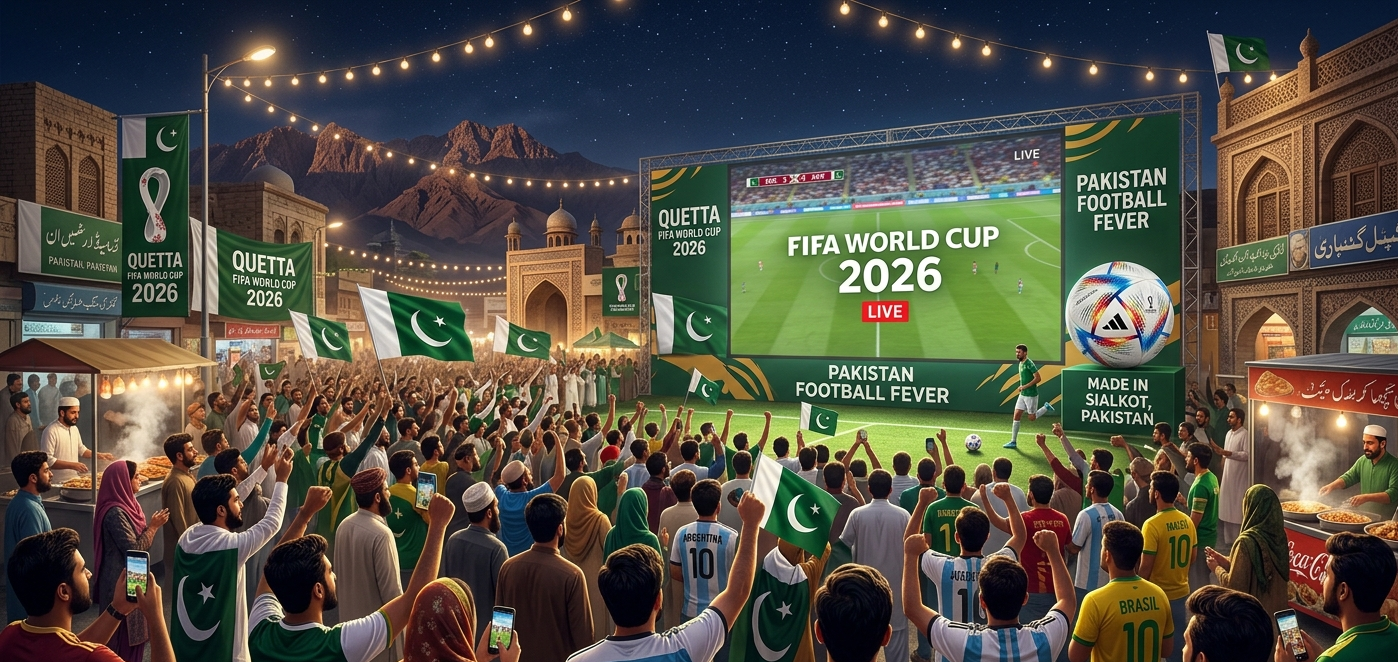 FIFA World Cup 2026 in Quetta: How Pakistan's Football Fever Is Taking Over the City